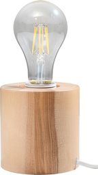 Lampa stołowa Lumes Skandynawska lampka biurkowa z drewna - EX585-Salgadi