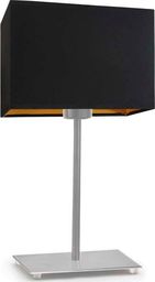 Lampa stołowa Lumes Skandynawska lampka nocna na stalowym stelażu - EX948-Amalfes - 5 kolorów Czarny