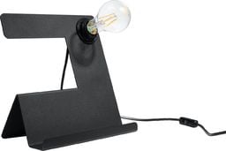 Lampa stołowa Lumes Czarna futurystyczna lampka biurkowa - EX562-Inclino