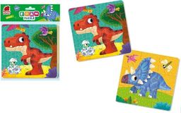  Roter Kafer Piankowe puzzle 2w1"Dinozaury" RK6050-06