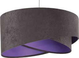 Lampa wisząca Lumes Grafitowo-fioletowa skandynawska lampa wisząca - EX991-Delva