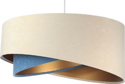 Lampa wisząca Lumes Beżowo-złota lampa wisząca nad stół - EX998-Olida