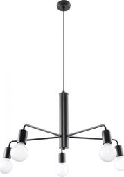 Lampa wisząca Lumes Regulowany żyrandol w stylu loftowym E758-Duomi