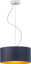 Lampa wisząca Lumes Żyrandol glamour z abażurem 30 cm - EX845-Hajfo - wybór kolorów Granatowy