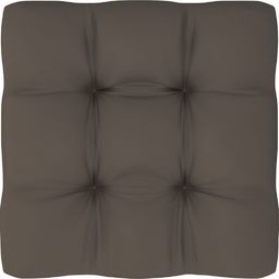  vidaXL Poduszka na sofę z palet, taupe 58x58x10 cm (314642)