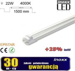 Świetlówka Nvox liniowa T8 22W (V31AC-INOXX 150T8K4000 AL TR FS)