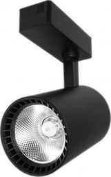  Nvox Lampa sklepowa led reflektor szynowy jednofazowy czarny 30w 2250 lm światło ciepłe 3000k