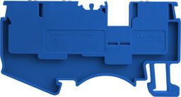  Degson Złączka szynowa 4mm2 1P 3-przewodowa zacisk push-in niebieska 5682