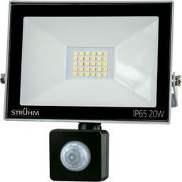 Naświetlacz IDEUS Naświetlacz LED z czujnikiem ruchu KROMA LED S 20W GREY 4500K IP65 IDEUS 6058