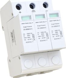 Doktorvolt Ogranicznik przepięć ochronnik 3P 1000V DC T1/T2 Doktorvolt 5088