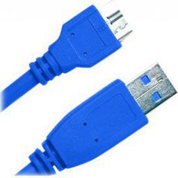 Kabel USB JJ Computer USB-A - 0.5 m Niebieski (CC 140-0.5)