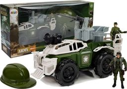 LEANToys Zestaw Figurek z Pojazdem Militarnym i Żołnierzami