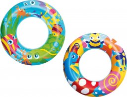  Bestway Koło plażowe do pływania dla dzieci 56 cm Bestway 36013 owady