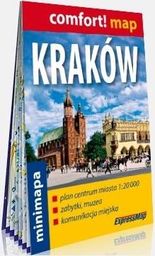 Comfort! map Kraków 1:20 000 minimapa