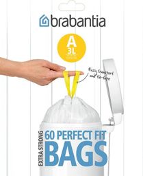 Brabantia Worki na śmieci 3l 60 sztuk 348983