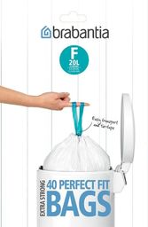 Brabantia Worki na śmieci F 20l 40 sztuk 375644