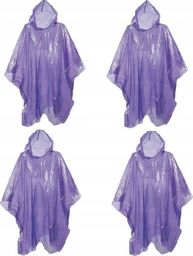 Peleryny poncho przeciwdeszczowe 4 sztuki