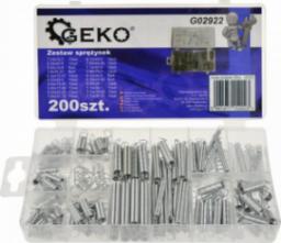 Geko ZESTAW SPRĘŻYNEK 200SZT.(20) G02922 GEKO