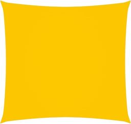 vidaXL Żagiel ogrodowy, tkanina Oxford, kwadrat, 2,5x2,5 m, żółty