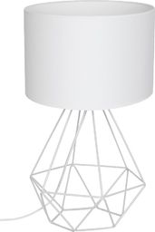Lampa stołowa Milagro Lampka nocna biała Milagro BASKET z drutu MLP7193