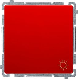 Kontakt-Simon Simon Basic Przycisk /światło/ czerwony BMS1.01/22