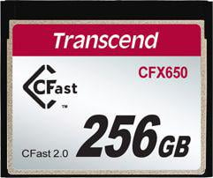 Karta Transcend CFX650 CFast 256 GB  (TS256GCFX650)