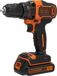 Wiertarko-wkrętarka Black&Decker BDCDD186 18 V 1 x akumulator 1.5 Ah