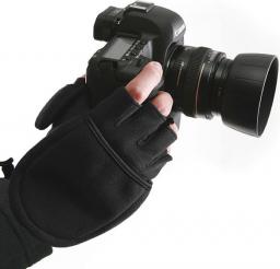  Kaiser Zimowe rękawiczki do fotografii L czarne (6372)
