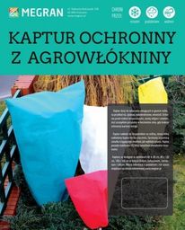  Megran Kaptur ochronny biały 80x120 cm 2 sztuki