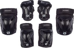 Nijdam Ochraniacze na kolana rolki dla dorosłych Nijdam 3w1 S