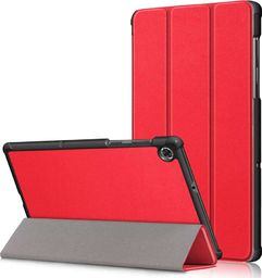 Etui na tablet Alogy Book Cover Lenovo M10 Gen 2 TB-X306 Czerwone + Szkło
