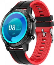 Smartwatch Senbono S30 Czarno-czerwony  (28442)