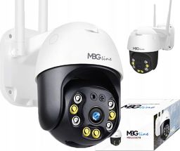 Kamera IP Mbg Line Obrotowa zewnętrzna kamera IP H265 P2P 5MP UHD LED