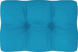  vidaXL Poduszka na sofę z palet, niebieska, 60x40x12 cm (314441)