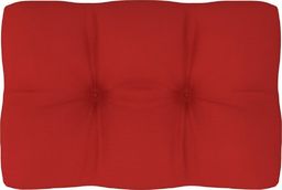  vidaXL Poduszka na sofę z palet, czerwona, 60x40x12 cm (314443)