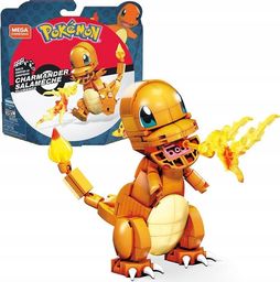  Mattel Oryginalne klocki Pokemon Charmander 180 elementów (GKY96)
