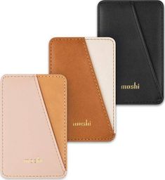  Moshi Moshi Slim Wallet - Portfel magnetyczny (System SnapTo) (Caramel Brown)
