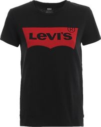  Levi`s Levi's The Perfect Large Batwing Tee 173690201 czarne XXS