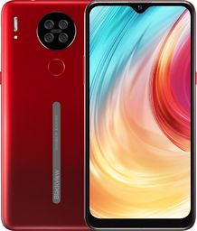 Smartfon Blackview A80 2/16GB Dual SIM Czerwony + Folia hydrożelowa Rock Space