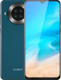 Smartfon Cubot Note 20 3/64GB Dual SIM Zielony + Folia hydrożelowa Rock Space