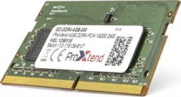 Pamięć do laptopa ProXtend SODIMM, DDR4, 4 GB, 2400 MHz, CL17 (SD-DDR4-4GB-004)
