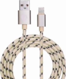 Kabel USB Garbot Garbot Grab&Go 1m Braided Lightning Cable Gold