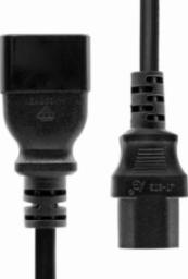 Kabel zasilający ProXtend ProXtend Power Extension Cord C13 to C20 1M Black