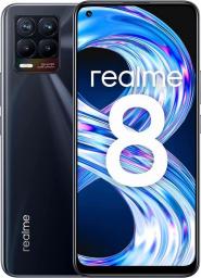 Smartfon Realme 8 6/128GB Dual SIM Czarny  (RMX3085B)