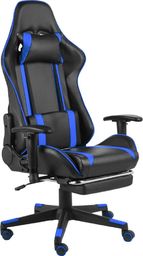 Fotel vidaXL niebieski (20485)