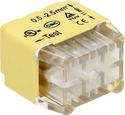  Orno Złączka instalacyjna wciskana 6-przewodowa; dwurzędowa; na drut 0,75-2,5mm2; IEC 300V/24A; 10 szt. OR-SZ-8004/6/10
