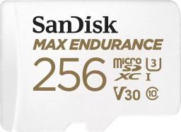 Karta SanDisk Max Endurance MicroSDXC 256 GB Class 10 UHS-I/U3 V30 (SDSQQVR-256G-GN6IA)