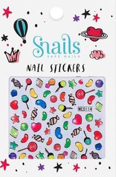  Snails Snails, Naklejki na Paznokcie Candy Blast, dla dziewczynek