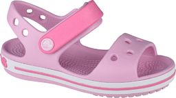  Crocs Crocs Crocband Sandal Kids 12856-6GD różowe 19/20