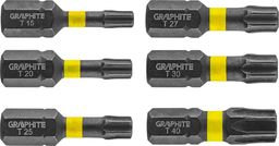  Graphite BITY UDAROWE TX10/15/20/25/30/40 X 25 MM 6 SZT. 56H541 GRAPHITE